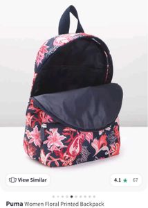 Puma Floral Backpack