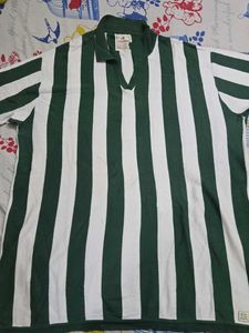 Men's Striped V-Neck T-Shirt