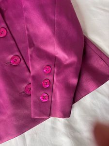 Elegant Pink Blazer