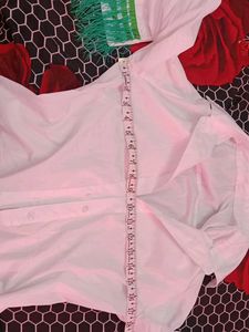 RIVER ISLAND Women's White Shirt With Slip
