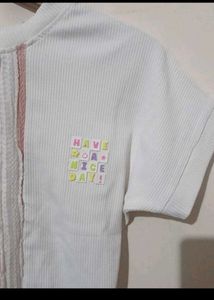 Striped Panel top
