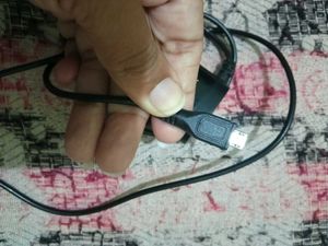 Black Mobile Charger