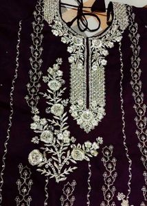 Elegant Purple Kurta Set with Dupatta