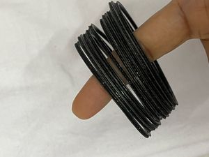 Set of Black Bangles