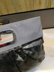Chic Metallic Clutch Bag