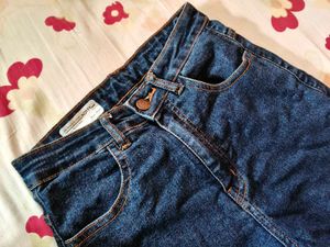 dark blue straight fit jeans⋆˚꩜｡
