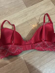 Red Lace Bra