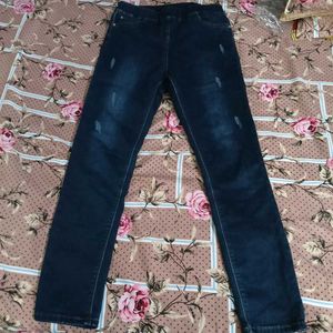 Girl's Stylish Ripped Jens