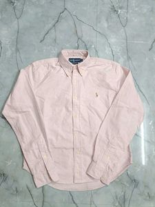 Pink Ralph Lauren Oxford Shirt