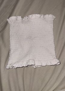 NEW Scrunched Bandeau Top