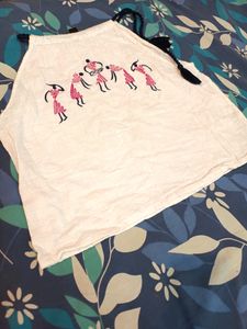 Women's White Slip Tank Top