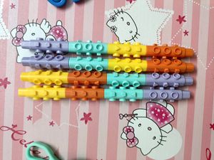 12 New Design Pens (Scissor,Block,Spinner)