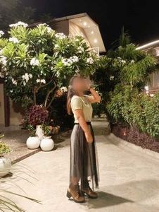 Sheer Maxi Skirt