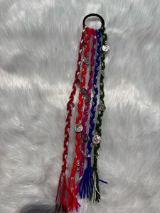Boho Braided Hair Accessory with Charms