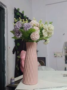 Artificial flowers with Vase