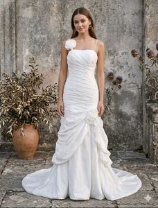 Elegant White Bridal Gown