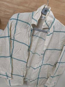 Oversized checkered Casual Shirt