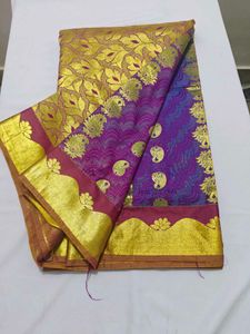 Elegant Brocade Silk Saree