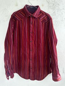 Men's Striped reversable Casual Shirt