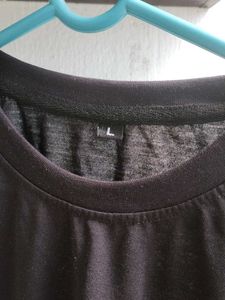 Men's Black Graphic T-Shirt