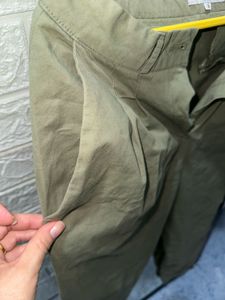 Green Wide Leg Pants