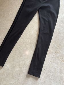 Sequin Side Striped Pant