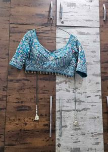 Stunning Blue Lehenga Choli