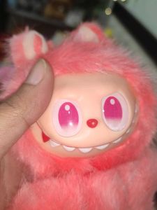 Pink Fluffy Monster Labubu Plushie