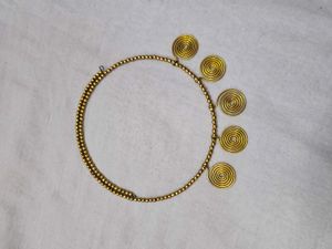 Boho Brass Choker