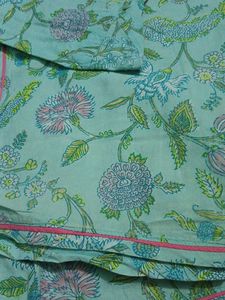 Flowy Floral Print lehenga suit