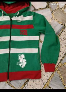 GREEN HOODIE FOR WOMEN