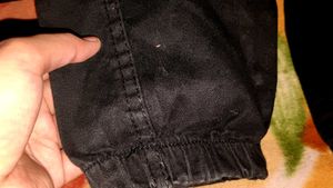 black stylish cargo pant
