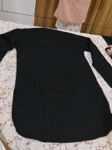 Elegant Black Kurta