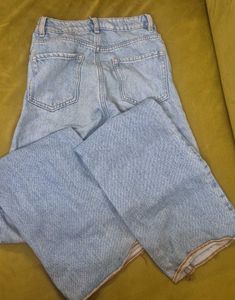 Distressed Light Wash Jeans