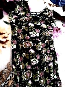 Floral Print Kurta