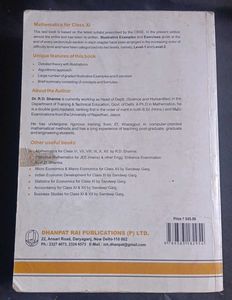 Mathematics Class XI R.D. Sharma Textbook