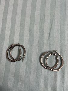 Classic Hoop Earrings Set
