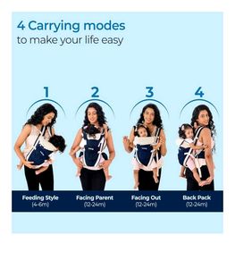 LuvLap Baby Carrier - Comfortable &amp; Secure