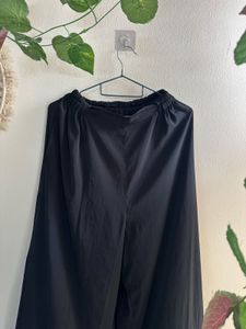 Black Wide Leg Palazzo Pant