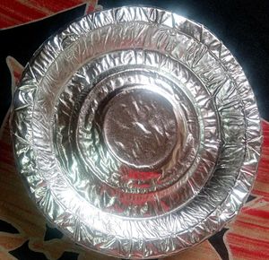Silver Paper Plates