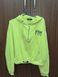 Neon Green 'Break Free' Hoodie