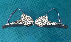 Animal Print Pushup Bra
