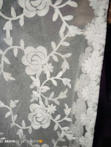 Elegant Floral Lace Dupattas