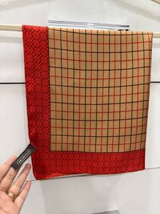 Coach plaid Silk 💯 Scarf
