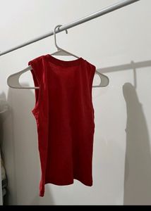 RED TANK TOP