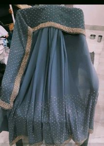 combo pack of two  Embellished Sarees