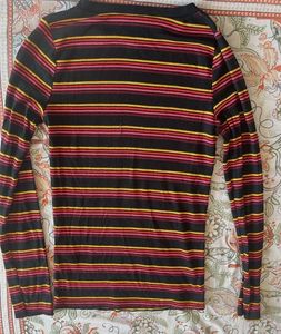 Striped Long Sleeve Top