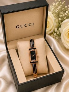 Gucci White &amp; Rose Gold Watch