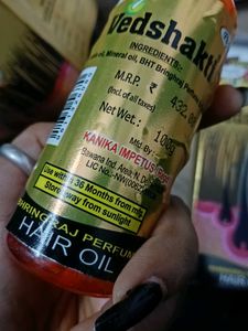 Vedshakti Bhringraj Perfume Hair Oil