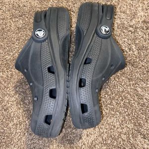 Navy Blue  Crocs Clogs J 1 (UK-1)